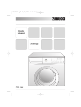 Zanussi ZWD1460 Manuale utente