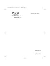 Rex-Electrolux RWF10180W Manuale utente