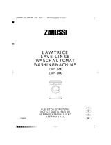 Zanussi ZWF1200 Manuale utente