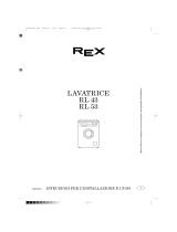 REX RL43 Manuale utente