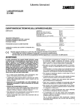 Zanussi Z9MS Manuale utente