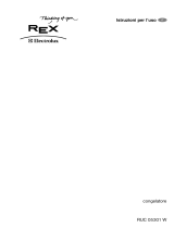Rex-Electrolux RUC05301W Manuale utente