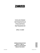 Zanussi ZRG314SW Manuale utente