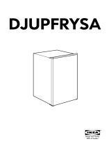 IKEA DJUPFRYSA Guida d'installazione