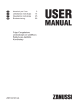 Zanussi ZRT23101XA Manuale utente