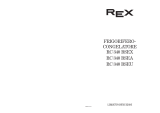 REX RC340BSEX Manuale utente