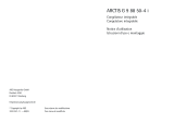 AEG AG98850-4I Manuale utente