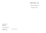 Aeg-Electrolux S60322KG1 Manuale utente