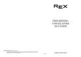 REX RCS34BSE Manuale utente