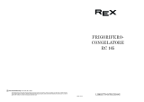 REX RC165 Manuale utente