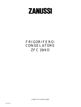 Zanussi ZFC19/4D Manuale utente