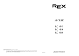 REX RC3PB Manuale utente