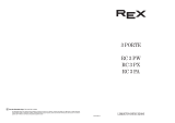 REX RC3PX Manuale utente