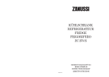 Zanussi ZC275R Manuale utente
