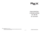 REX RC320BS Manuale utente