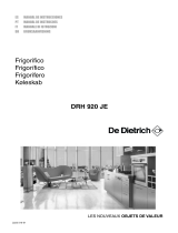 De Dietrich DRH920JE Manuale utente