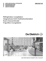 De Dietrich DRC927JE Manuale utente
