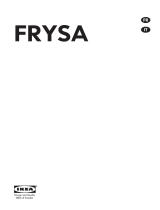 IKEA FRYSA Manuale utente