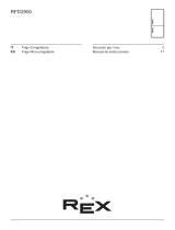 REX RFD2900 Manuale utente