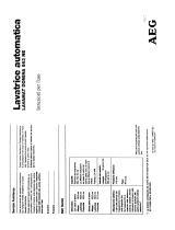 AEG DOMINA563 Manuale utente