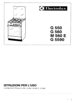 Electrolux M560E Manuale utente