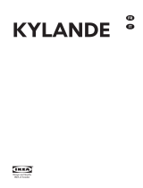 IKEA KYLANDE Manuale utente
