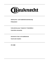 Bauknecht CK2380WS Manuale utente