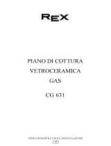REX CG631E Manuale utente