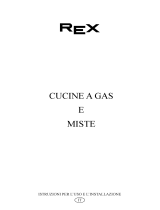 REX RXP663MSA Manuale utente