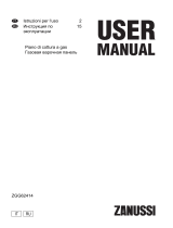 Zanussi ZGG62414LA Manuale utente