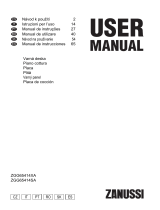 Zanussi ZGG65414XA Manuale utente