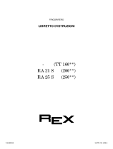 REX RA21 Manuale utente