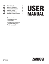 Zanussi ZFC103 Manuale utente
