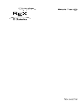 Rex-Electrolux RCN14107W Manuale utente