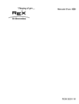 Rex-Electrolux RCM30311W Manuale utente