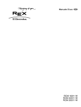 Rex-Electrolux RCM26311W Manuale utente