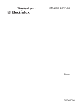 Electrolux EOB68000X Manuale utente