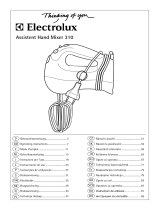 Electrolux 310 Manuale utente