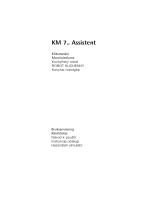 AEG KM750 Manuale utente