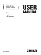 Zanussi ZEV6340XBA Manuale utente