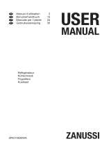 Zanussi ZRG10830WA Manuale utente