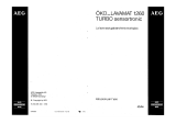AEG LAV1260Turbo Manuale utente