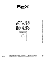 REX RL654PV Manuale utente
