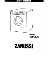 Zanussi SUPER JS Manuale utente