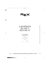 REX RL554V Manuale utente