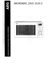 AEG MCD3534E-W Manuale utente