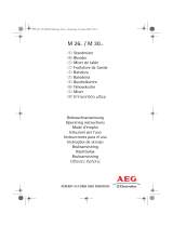 Aeg-Electrolux M2600 Manuale utente