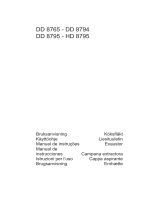 Aeg-Electrolux DD8795M/CH Manuale utente