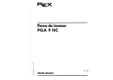 REX PGA9NC Manuale utente