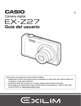 Casio EX-Z27 Manuale utente